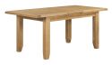 Toronto Oak Medium Extending Dining Table